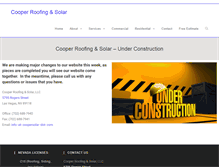 Tablet Screenshot of coopersolar.com